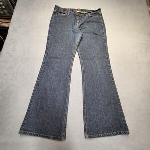 Grane Jeans Juniors Size 11 Blue Bootcut Stretch Distressed Denim